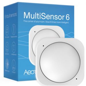 Zwave Multi-Sensor - senses motion, light, temperature, humidity, UV